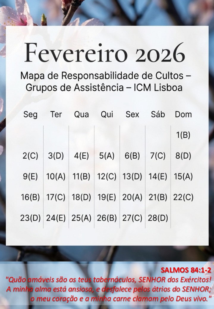Calendário da igreja